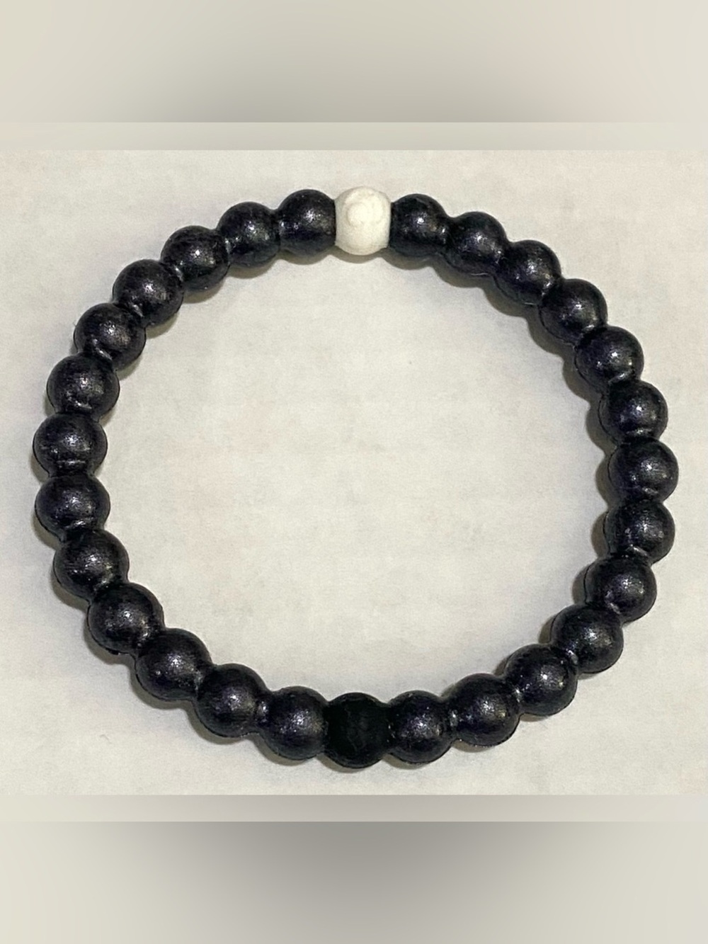 LOKAI Gunmetal Gray Silicone Core Bangle Bracelet Boho Fall Witchy Whimsigoth